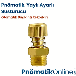 Yaylı Ayarlı Sinter Susturucu