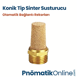 Konik Tip Sinter Susturucu