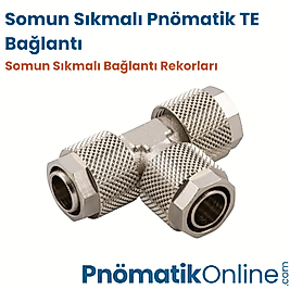 Somun Sıkmalı Te Bağlantı