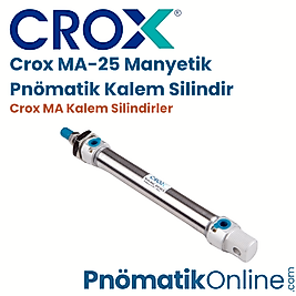 Crox MA-25 Manyetik Pnömatik Kalem Silindir