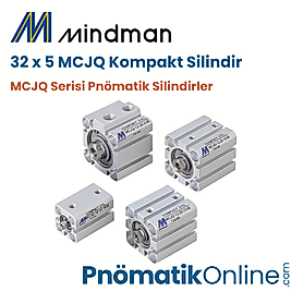 MCJQ-12-32-5-M Mindman Kompakt Pnömatik Silindir