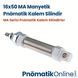 16x50 MA Manyetik Pnömatik Kalem Silindir