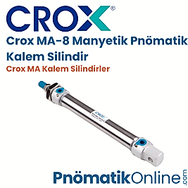 Crox MA-8 Manyetik Pnömatik Kalem Silindir