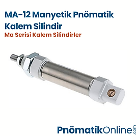 MA-12 Manyetik Pnömatik Kalem Silindir