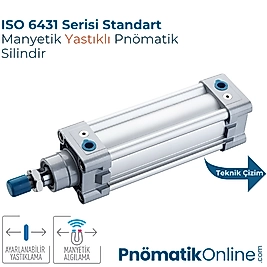 Ø63 Manyetik Yastıklı Pnömatik Silindir