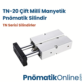 TN-20 Çift Milli Manyetik Pnömatik Silindir