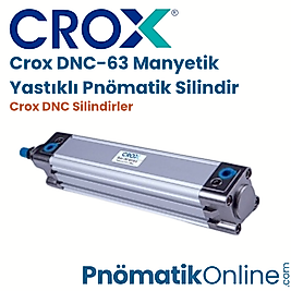 Crox DNC-63 Manyetik Yastıklı Pnömatik Silindir