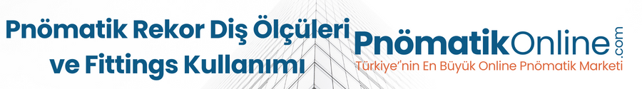Pnömatik Rekor Diş Ölçüleri ve Fittings Kullanımı