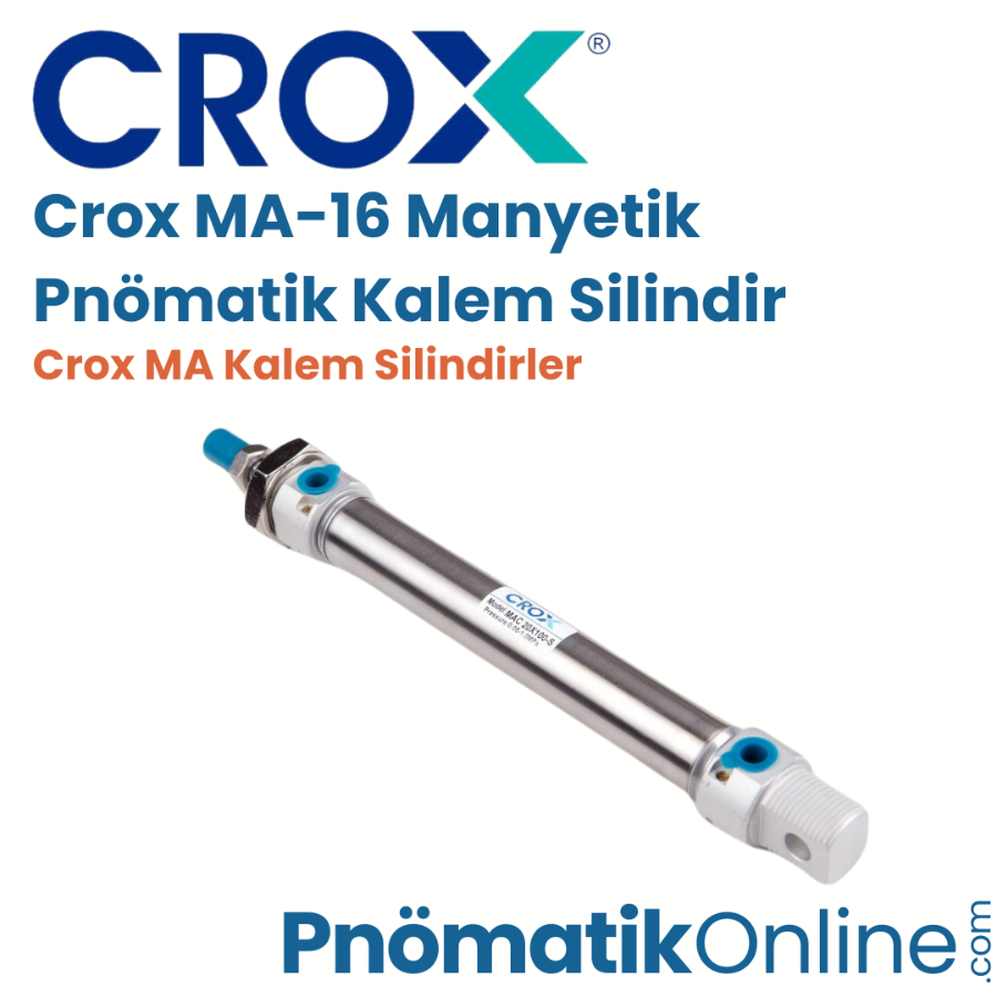 Crox MA-16 Manyetik Pnömatik Kalem Silindir