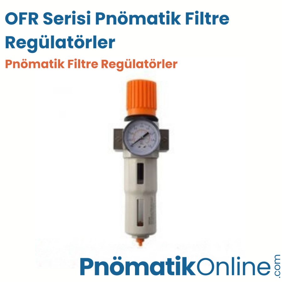 OFR Serisi Pnömatik Filtre Regülatör
