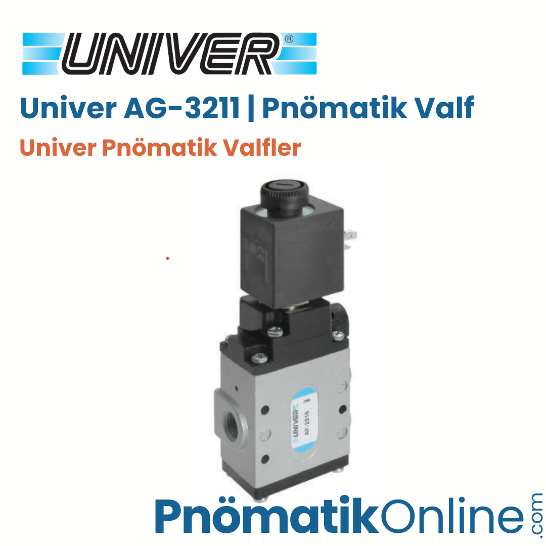 AG-3211 Univer Pnömatik Valf