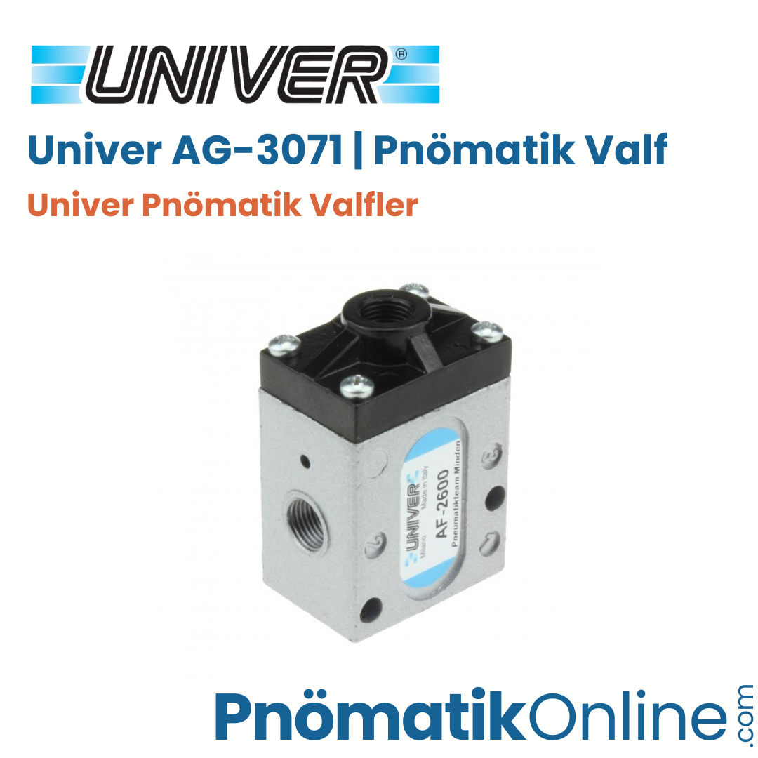 AG-3071 Univer Pnömatik Valf