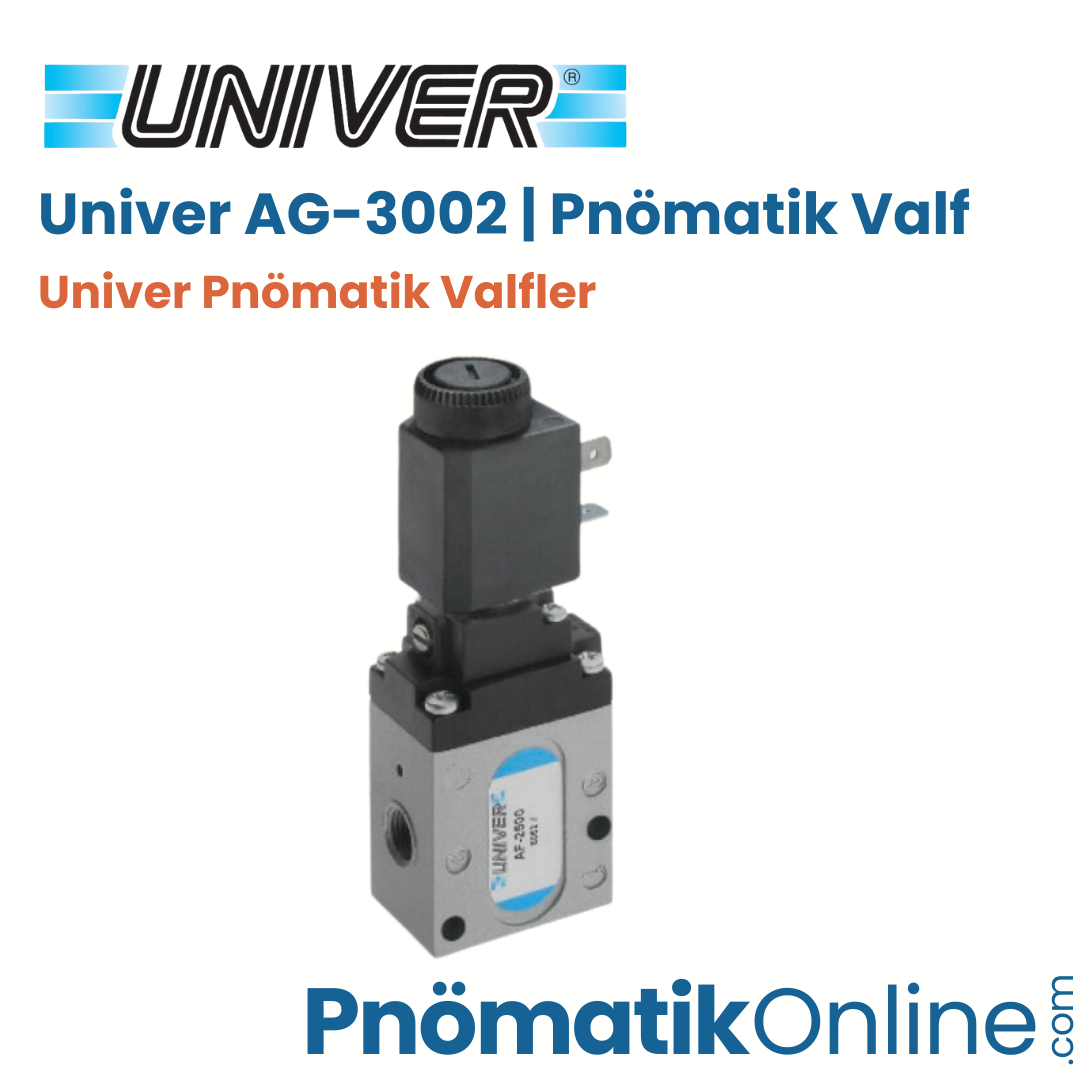 AG-3002 Univer Pnömatik Valf