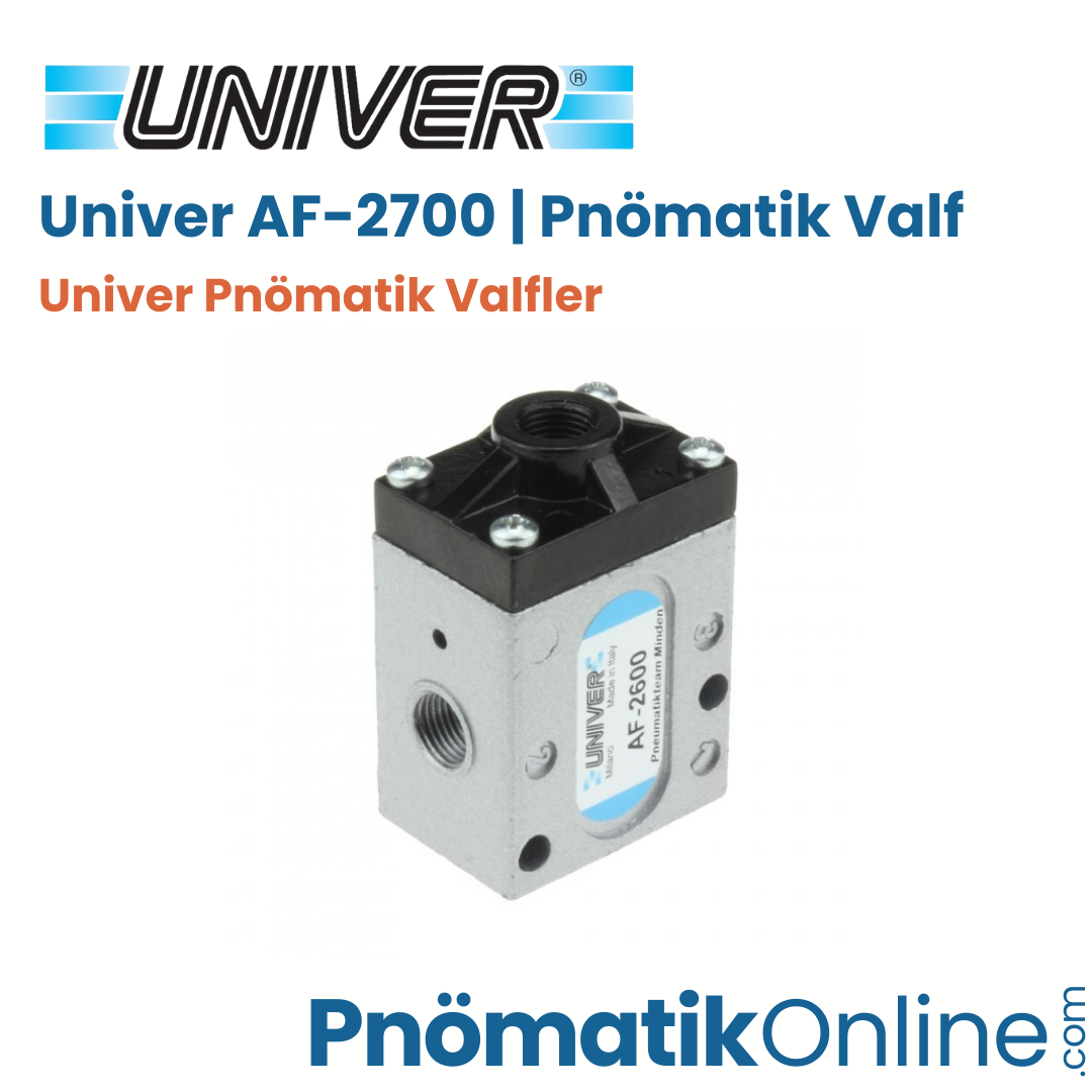 AF-2700 Univer Pnömatik Valf