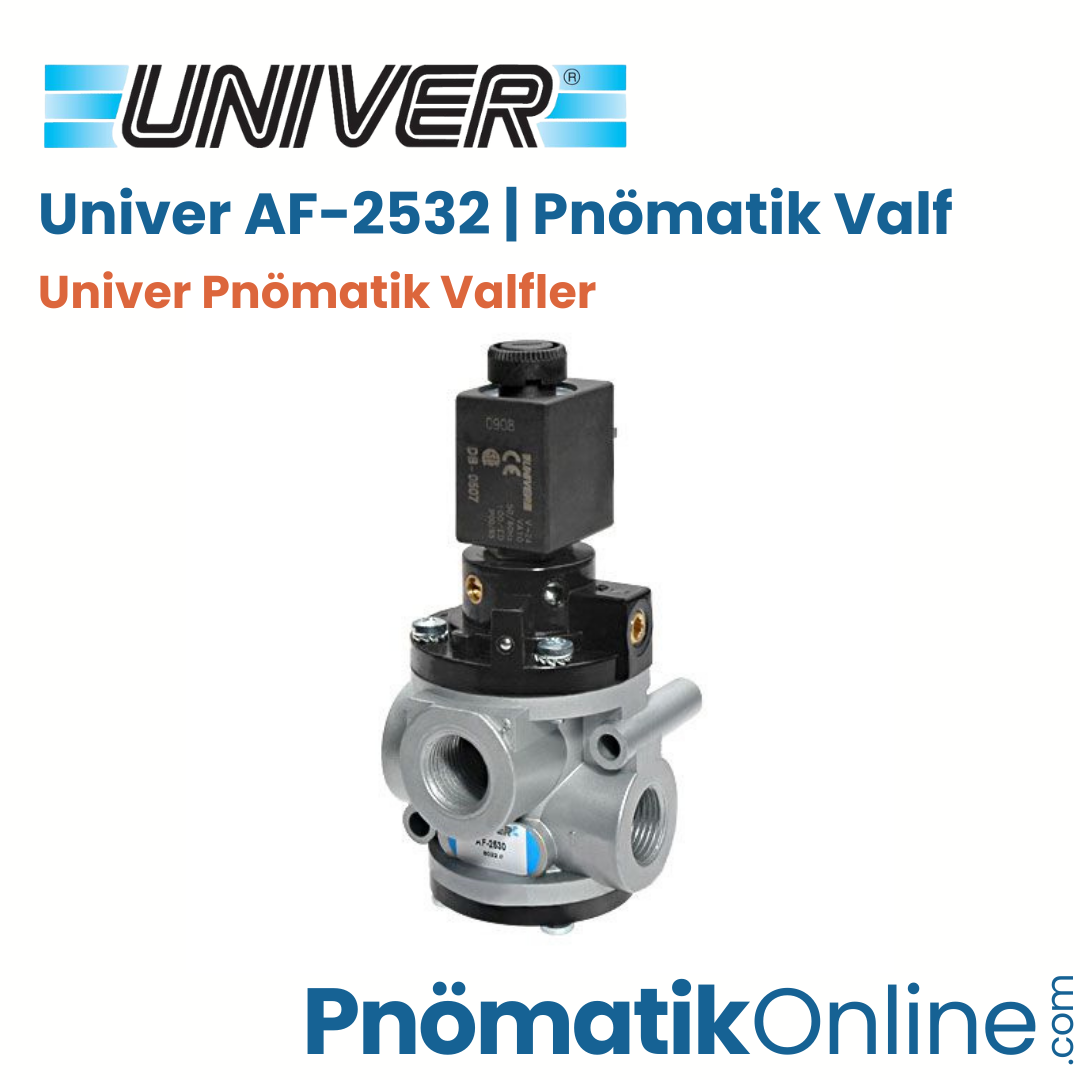AF-2532 Univer Pnömatik Valf