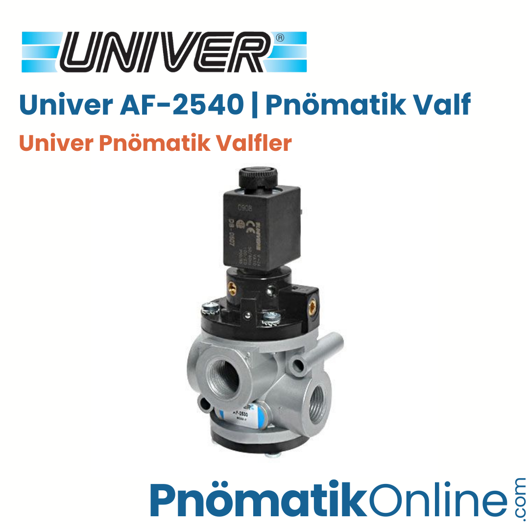 AF-2540 Univer Pnömatik Valf