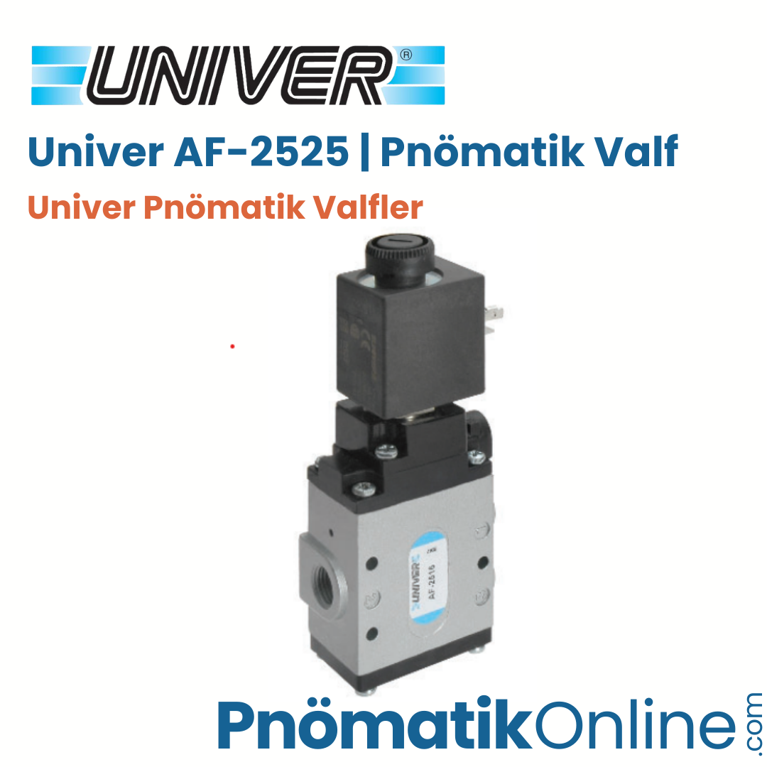 AF-2525 Univer Pnömatik Valf