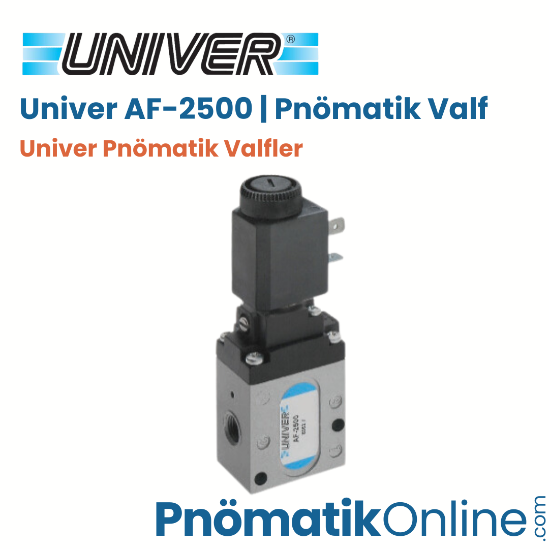 AF-2500 Univer Pnömatik Valf